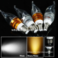 E27/E14 AC220V 3W LED Crystal Candle Light (SJ0087)